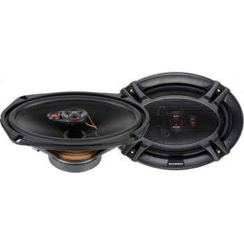 Колонки автомобильные Soundmax SM-CSI693 260Вт 92дБ 4Ом 15x23см (6x9дюйм) (ком.:2кол.) коаксиальные трехполосные