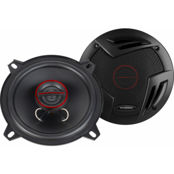 Колонки автомобильные Soundmax SM-CSV502 160Вт 93дБ 4Ом 13см (5дюйм) (ком.:2кол.) коаксиальные двухполосные