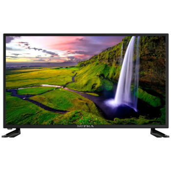 Телевизор LED Supra 39" STV-LC39ST0045W черный HD 60Hz DVB-T DVB-T2 DVB-C USB WiFi Smart TV