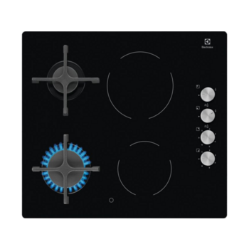 Газовая варочная поверхность Electrolux EGE6172NOK черный