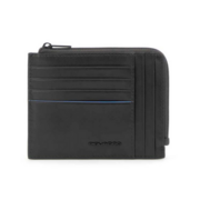 Портмоне Piquadro Blue Square Revamp PU1243B2VR/N черный натур.кожа