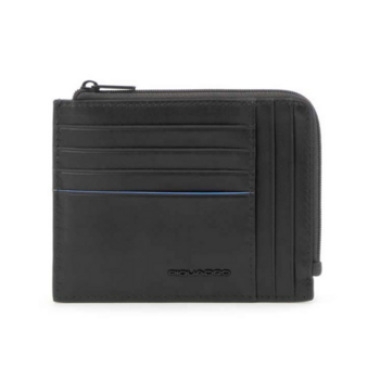 Портмоне Piquadro Blue Square Revamp PU1243B2VR/N черный натур.кожа