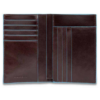 Кошелек мужской Piquadro Blue Square PU1393B2R/MO красное дерево натур.кожа