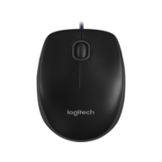 Мышь Мышь/ Logitech Optical Mouse B100 Black USB