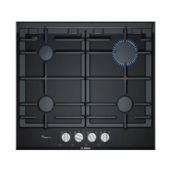 Газовая варочная поверхность Bosch PRP6A6D70R черный