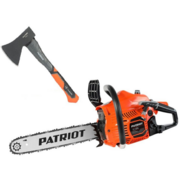 Бензопила Patriot PT 3816 + топор APF-600 1470Вт 2л.с. дл.шины:16" (40cm) (220105521)