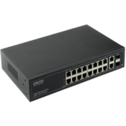 Коммутатор Osnovo SW-71802/L 2xКомбо(1000BASE-T/SFP) управляемый