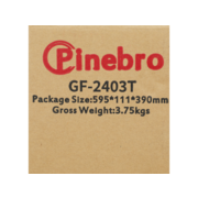 Монитор Pinebro 23.8" GF-2403T черный IPS LED 5ms 16:9 HDMI матовая 250cd 178гр/178гр 1920x1080 165Hz DP FHD USB 2.45кг