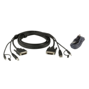 Набор защищенныйх кабелей KVM USB DVI Набор защищенныйх кабелей KVM USB DVI/ 1.8M USB DVI-D Dual Link Secure KVM Cable kit
