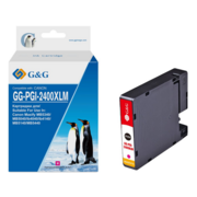 Картридж струйный G&G GG-PGI-2400XLM PGI-2400XL M пурпурный (20.4мл) для Canon Maxify iB4040/iB4140/МВ5040/MB5140/МВ5340/MB5440