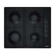 Газовая варочная поверхность Bosch PBP6C6B82Q черный