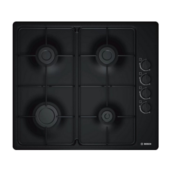 Газовая варочная поверхность Bosch PBP6C6B82Q черный