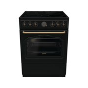 Плита GORENJE Плита GORENJE/ Электрическая плита,варочная поверхность стеклокерамика,объем духовки 71 л ,дверца 2 стекла+термослой,глубокий и мелкий противень,эмаль SilverMatte,MultiAir,ExtraSteam,11 режимов,очистка паром AquaClean Класс энергопотребления