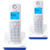 Р/Телефон Dect Alcatel S230 Duo ru white белый (труб. в компл.:2шт) АОН