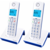 Р/Телефон Dect Alcatel S230 Duo ru white белый (труб. в компл.:2шт) АОН