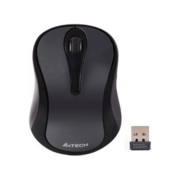 Мышь A4Tech G3-280NS серый/черный оптическая (1200dpi) silent беспроводная USB для ноутбука (2but)