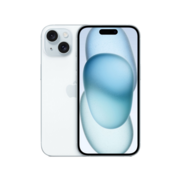 Смартфон Apple A3090 iPhone 15 256Gb голубой моноблок 3G 4G 1Sim 6.1" 1179x2556 iOS 17 48Mpix 802.11 a/b/g/n/ac/ax NFC GPS GSM900/1800 Protect