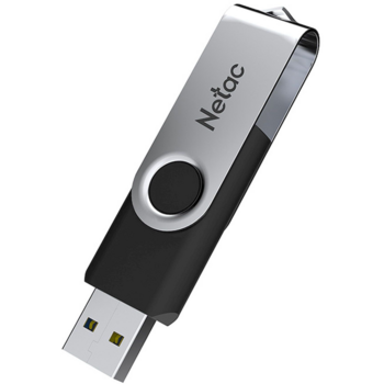 Флеш Диск Netac 64Gb U505 NT03U505N-064G-20BK USB2.0 черный/серебристый Windows XP/7/8/10 or above; Mac OS X 10.5 or above; Linux 2.4.x or above