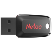 Флеш Диск Netac 4GB U197 NT03U197N-004G-20BK USB2.0 черный/красный