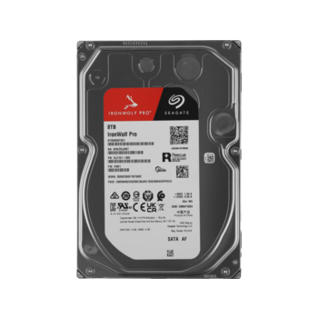 Жесткий диск Жесткий диск/ HDD Seagate SATA3 8TB NAS Ironwolf Pro 6Gb\s 7200 256Mb 1 year warranty (replacement ST8000VN0022, ST8000NE001)