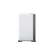 Системы хранения данных Synology QC1,7Ghz/1Gb DDR4/RAID0,1,JBOD/upto 2HDDs SATA(3,5')/2xUSB3.2/1GigEth/iSCSI/2xIPcam(upto 12)/1xPS/1YW (DS223j) repl DS220j