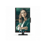 Монитор LCD 23.8'' 16:9 1920х1080(FHD) IPS, nonGLARE, 75 Hz, 300 cd/m2, H178°/V178°, 1000:1, 50М:1, 16.7M, 4ms, 2xHDMI, DP, USB-Hub, Height adj, Pivot, Tilt, Swivel, Speakers, Camera, 3Y, Black