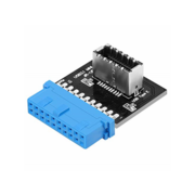 USB адаптер, 19pin USB адаптер, 19pin/ Adapter USB 3.1 Gen 2 to USB 3.0 19-pin