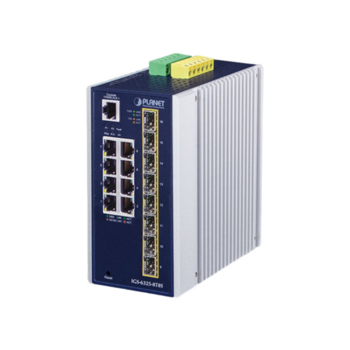 коммутатор коммутатор/ PLANET IGS-6325-8T8S IP30 Industrial L3 8-Port 10/100/1000T + 8-port 1G/2.5G SFP Full Managed Switch (-40 to 75 C, dual redundant power input on 12~48VDC terminal block, DIDO, ERPS Ring, 1588 PTP TC, Modbus TCP, Cybersecurity featur