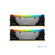 Память DDR4 2x16GB 3200MHz Kingston KF432C16RB12AK2/32 Fury Renegade RGB RTL Gaming PC4-25600 CL16 DIMM 288-pin 1.35В dual rank с радиатором Ret