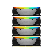 Память DDR4 4x16GB 3600MHz Kingston KF436C16RB12AK4/64 Fury Renegade RGB RTL Gaming PC4-28800 CL16 DIMM 288-pin 1.35В kit dual rank с радиатором Ret