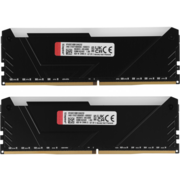 Память DDR4 2x16GB 3200MHz Kingston KF432C16BB12AK2/32 Fury Beast RGB RTL Gaming PC4-25600 CL16 DIMM 288-pin 1.35В dual rank с радиатором Ret