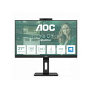 Монитор LCD 27'' 16:9 2560х1440(WQHD) IPS, nonGLARE, 75 Hz, 350 cd/m2, H178°/V178°, 1000:1, 50М:1, 16.7M, 4ms, 2xHDMI, DP, USB-Hub, Height adj, Pivot, Tilt, Swivel, Speakers, Camera, 3Y, Black