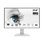 Монитор LCD 23.8'' [16:9] 1920х1080(FHD) IPS, nonGLARE, 75 Hz, 250 cd/m2, H178°/V178°, 1000:1, 100M:1, 16.7M, HDMI, DP, Tilt, Speakers, 1Y, White