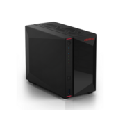 Cетевое хранилище ASUSTOR AS5402T 2-Bay NAS/Media player/Intel Celeron N5105 2.0GHz up to 2.9GHz, 4GB SO-DIMM DDR4, noHDD(HDD,SSD),/2x 2,5Gb (LAN)/3xUSB3.2,HDMI; 90IX01R1-BW3S20