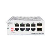 Коммутатор Коммутатор/ Unmanaged Industrial Switch 8x1000Base-T, 2x1000Base-X SFP, Surge 4KV, -40 to 75°C