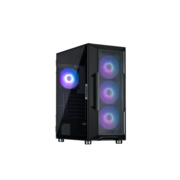 Корпус ZALMAN I3 NEO ARGB BLACK, ATX, BLACK, FRONT MESH, WINDOW, 2x3.5", 3x2.5", 1xUSB2.0, 2xUSB3.0, FRONT 3x120mm ARGB, REAR 1x120mm ARGB