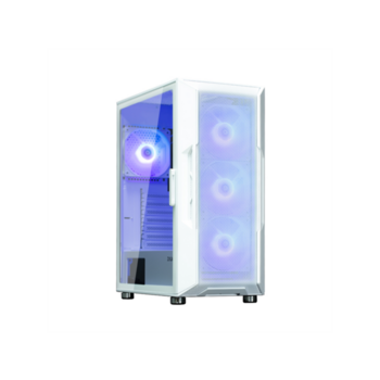 Корпус ZALMAN I3 NEO ARGB WHITE, ATX, WHITE, FRONT MESH, WINDOW, 2x3.5", 3x2.5", 1xUSB2.0, 2xUSB3.0, FRONT 3x120mm ARGB, REAR 1x120mm ARGB