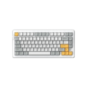 Клавиатура механическая проводная Dareu A81 White-Yellow (белый/серый/желтый), 81 клавиша, switch Dream (linear)