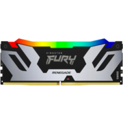 Память DDR5 48GB 6000MHz Kingston KF560C32RSA-48 Fury Renegade Silver RGB RTL Gaming PC5-48000 CL32 DIMM 288-pin 1.35В single rank с радиатором Ret