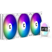 Система водяного охлаждения Zalman Alpha2 A36 ARGB Soc-AM5/AM4/1151/1200/2066/2011/1700 белый 4-pin 29.7dB Al LCD 350W Ret (ALPHA2 A36 WHITE)