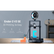 3D принтер Creality Ender-3 V3 SE, размер печати 220x220x250mm, FDM, PLA/TPU(95A)/PETG, max 250 мм/с., датчик CR Touch (автоматическое выравнивание стола), SD Card (набор для сборки)