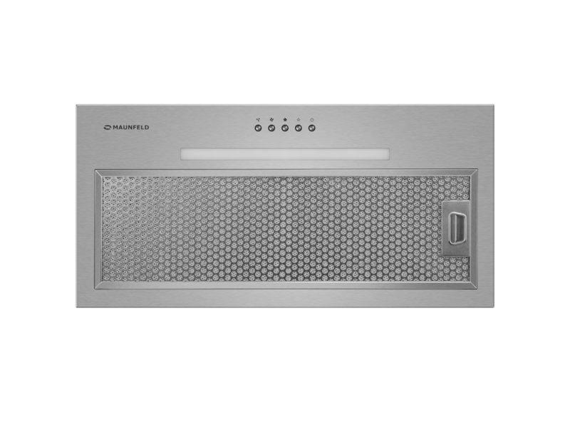 Кухонная вытяжка MAUNFELD Кухонная вытяжка MAUNFELD/ Полновстраиваемая, 1150 м3/ч, 3 скорости, ширина 59.8 см, глубина 29 см, цвет: нержавеющая сталь