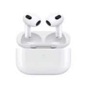 Гарнитура вкладыши Apple AirPods 3 A2565,A2564,A2897 белый беспроводные bluetooth (MPNY3ZP/A)