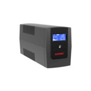 Линейно-интерактивный ИБП ДКС серии Info LCD, 600 ВА/360 Вт, 1/1, 3xIEC C13, USB + RJ45, LCD, 1x7Aч