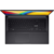 Ноутбук Ноутбук/ ASUS K3704VA-AU102 17.3"(1920x1080 (матовый) IPS)/Intel Core i9 13900H(2.6Ghz)/16384Mb/1024PCISSDGb/noDVD/Int:Intel Iris Xe Graphics/Cam/BT/WiFi/50WHr/war 1y/2.1kg/Indie Black/noOS