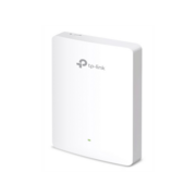 Сетевое оборудование TP-Link EAP615-WALL, AX1800 Встраиваемая в стену двухдиапазонная точка доступа WiFi 6, 1 гиг. Uplink + 3 Dounlink порта RJ45, до 574 Мбит/с на 2,4 ГГц + до 1201 Мбит/с на 5 ГГц, PoE 802.3at/af