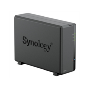 Системы хранения данных Synology DS124 QC 1.7GhzCPU/1Gb/upto 1HDDs/SATA(3,5'',2.5")/2xUSB3.2/1GigEth/iSCSI/2xIPcam(upto 12)/1xPS/1YW repl DS118