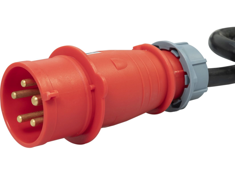 Блок распределения питания Powercom PDU-32AV24-18C3-6C9-3P верт.размещ. 18xC13 6xC19 3x32A IEC 60309 2м