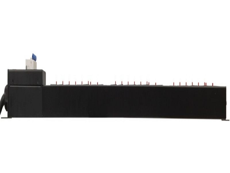 Блок распределения питания Powercom PDU-32AV24-18C3-6C9-3P верт.размещ. 18xC13 6xC19 3x32A IEC 60309 2м