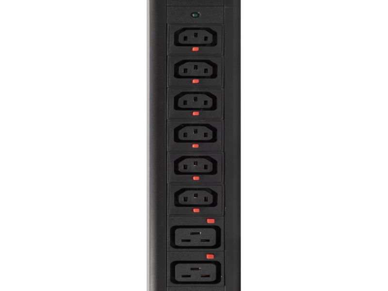 Блок распределения питания Powercom PDU-32AV24-18C3-6C9-3P верт.размещ. 18xC13 6xC19 3x32A IEC 60309 2м